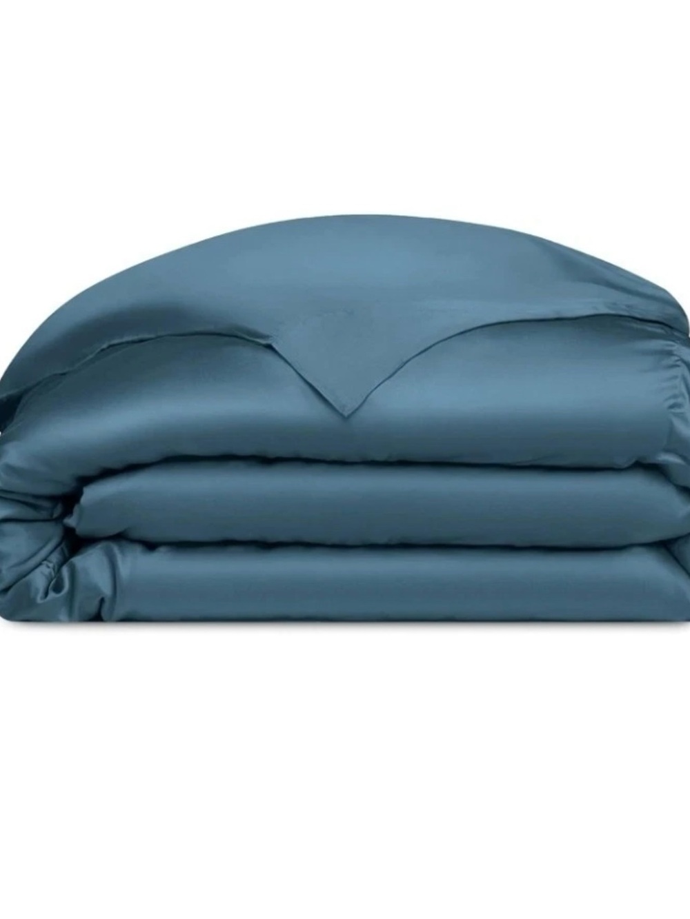 Cozy Earth Queen ( 96 X 100 ) Duvet Cover Pacific Blue Color NEW WITH BAG - Picture 2 of 8